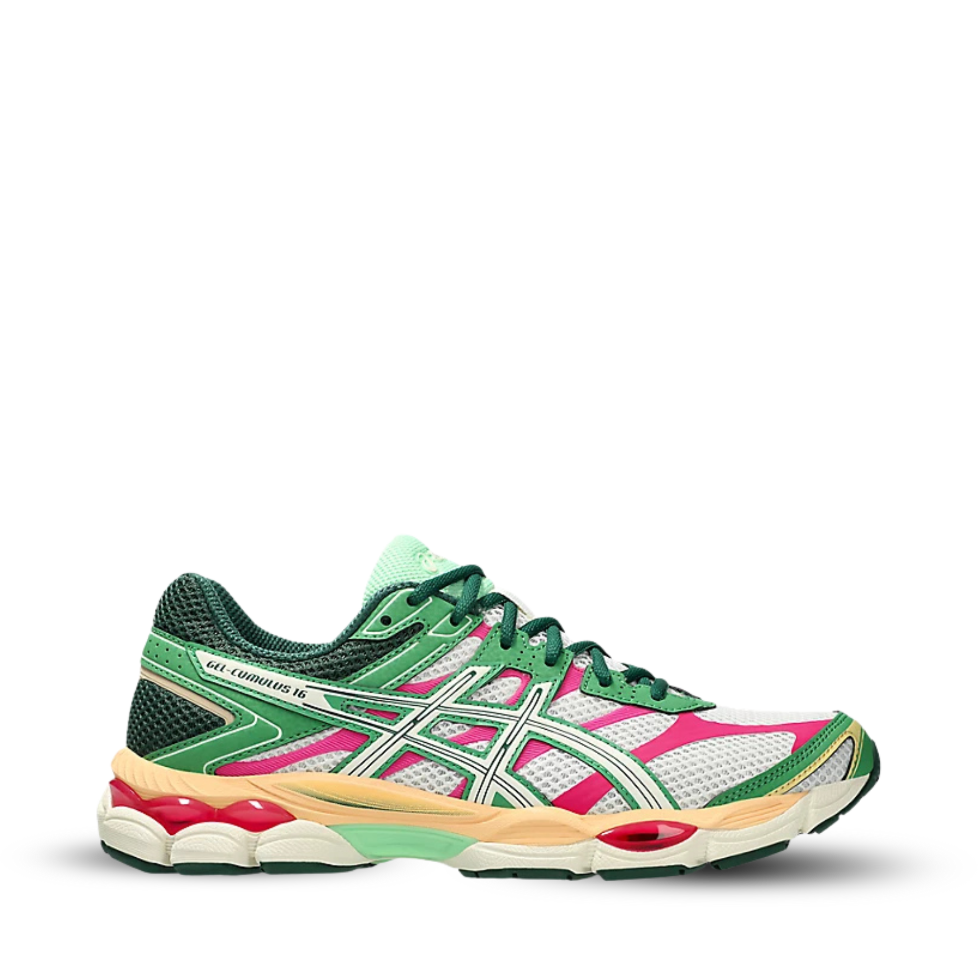 ASICS “GEL-CUMULUS16” グリーン/ピンク2026ss新作 ASICS GEL-CUMULUS 16