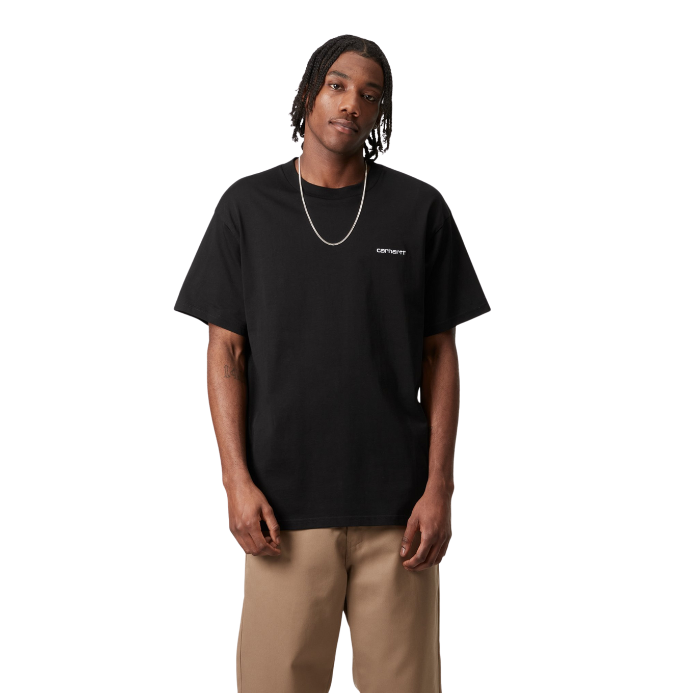 CARHARTT WIP S/S SCRIPT EMBROIDERY T-SHIRT