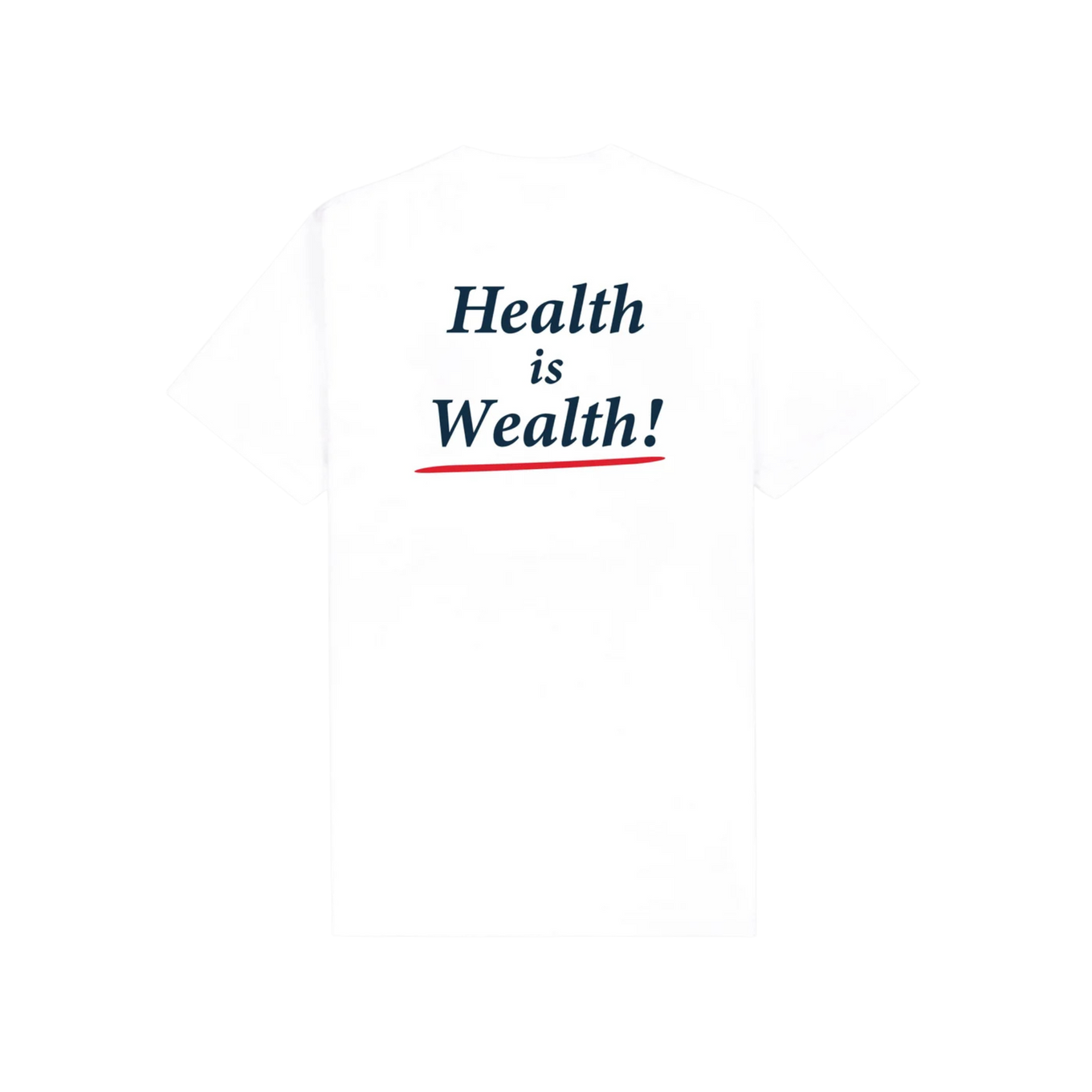 SPORTY & RICH HEALTH IS WEALTH T-SHIRT