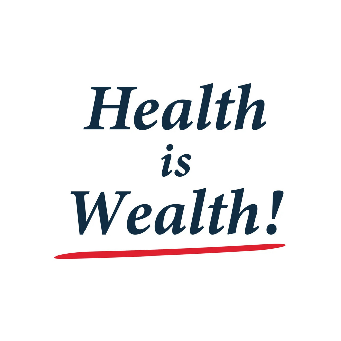 SPORTY & RICH HEALTH IS WEALTH T-SHIRT