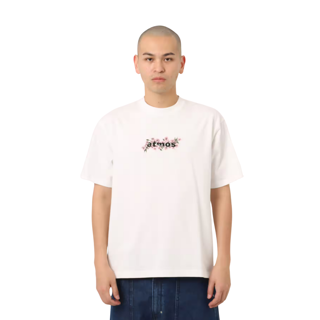 ATMOS SAKURA MOTIF T-SHIRT