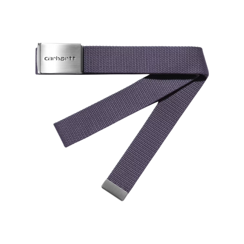CARHARTT WIP CLIP BELT CHROME