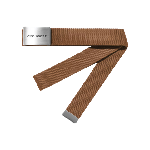 CARHARTT WIP CLIP BELT CHROME