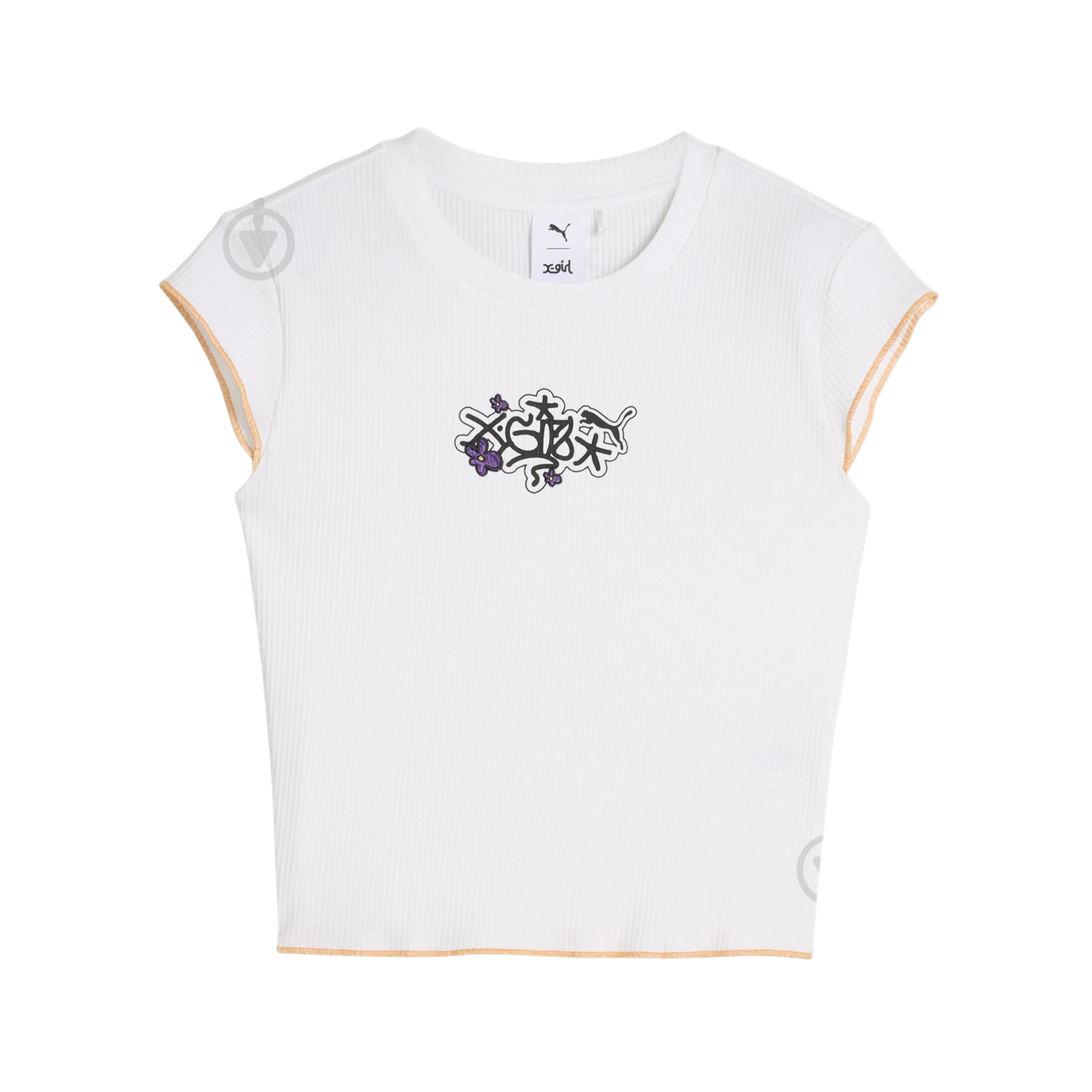 PUMA PUMA X X-GIRL RIBBED SLIM TEE