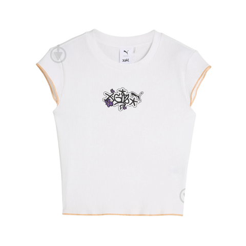 PUMA PUMA X X-GIRL RIBBED SLIM TEE