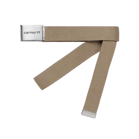 CARHARTT WIP CLIP BELT CHROME
