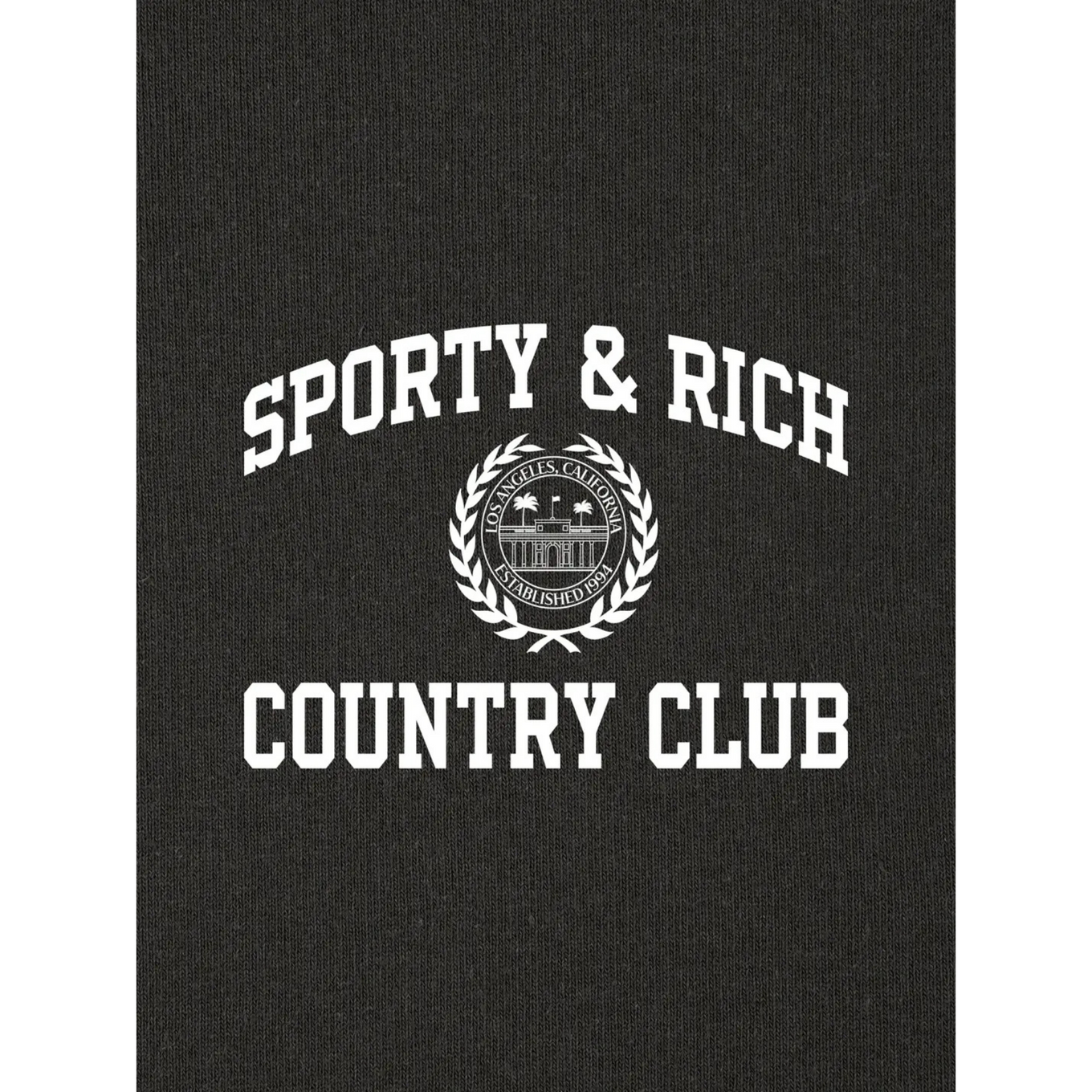 SPORTY & RICH VARSITY CREST TSHIRT
