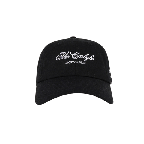 SPORTY & RICH THE CARLYLE SOUVENIR COTTON HAT