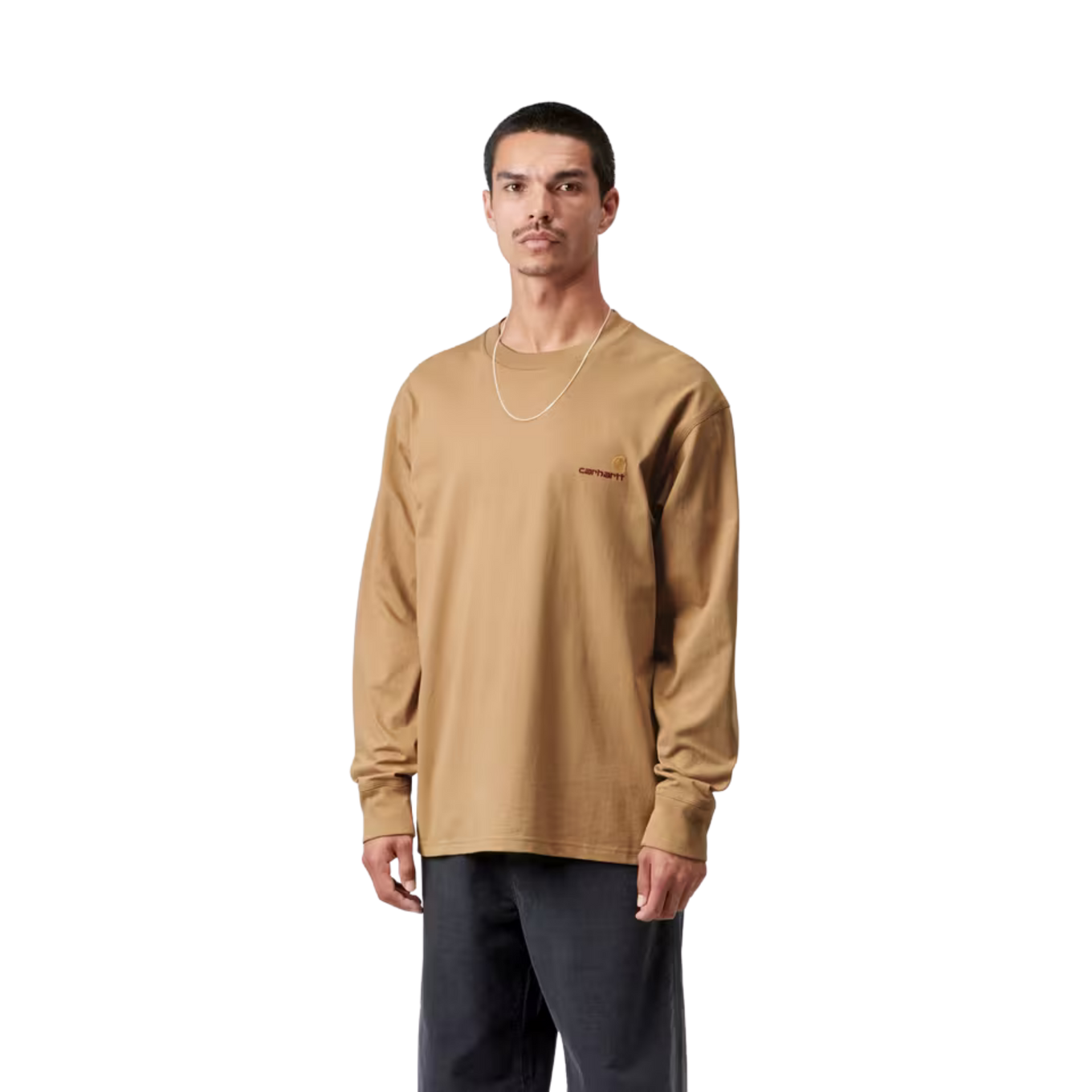 CARHARTT WIP L/S AMERICAN SCRIPT T-SHIRT