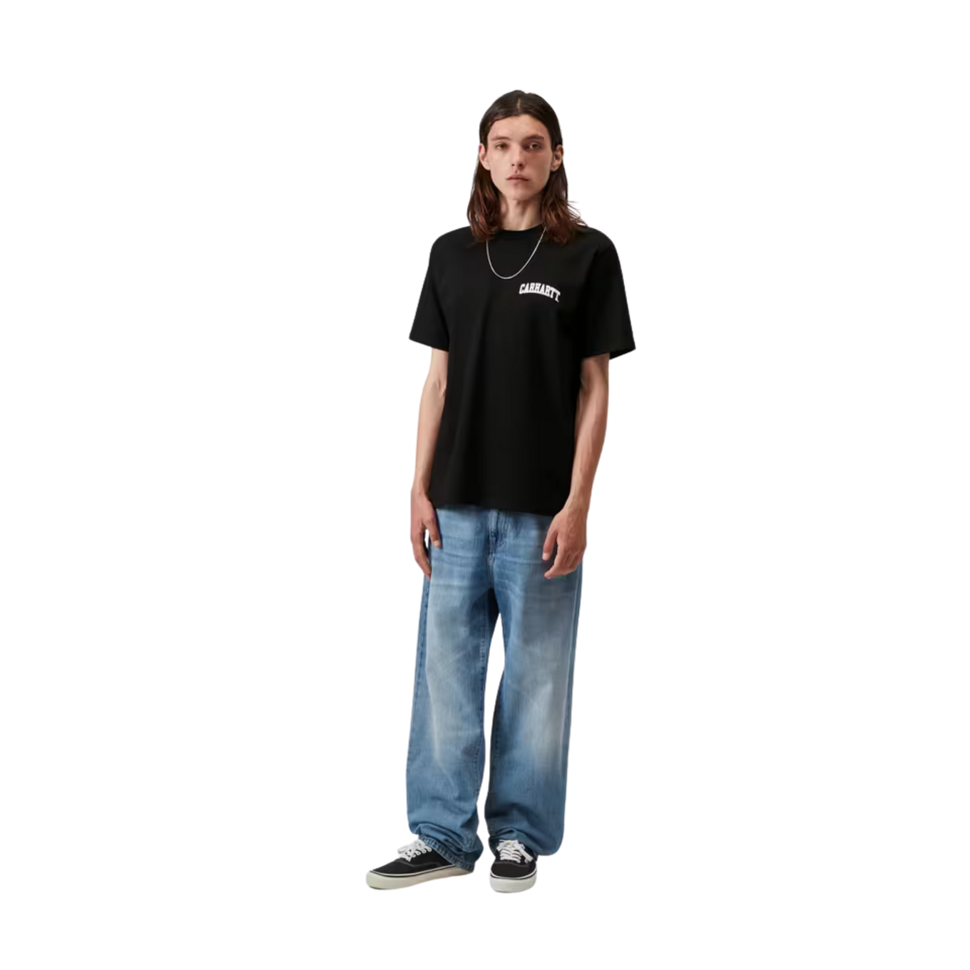 CARHARTT WIP S/S UNIVERSITY SCRIPT T-SHIRT