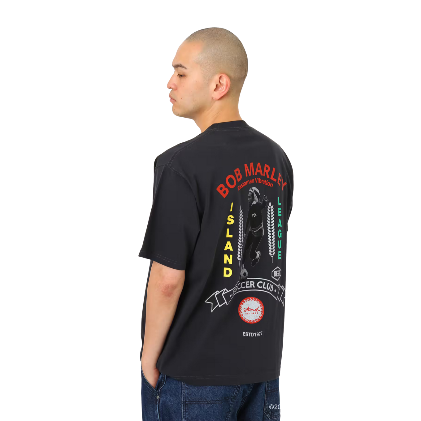 ATMOS BOB MARLEY "FOOTBALL" T-SHIRT