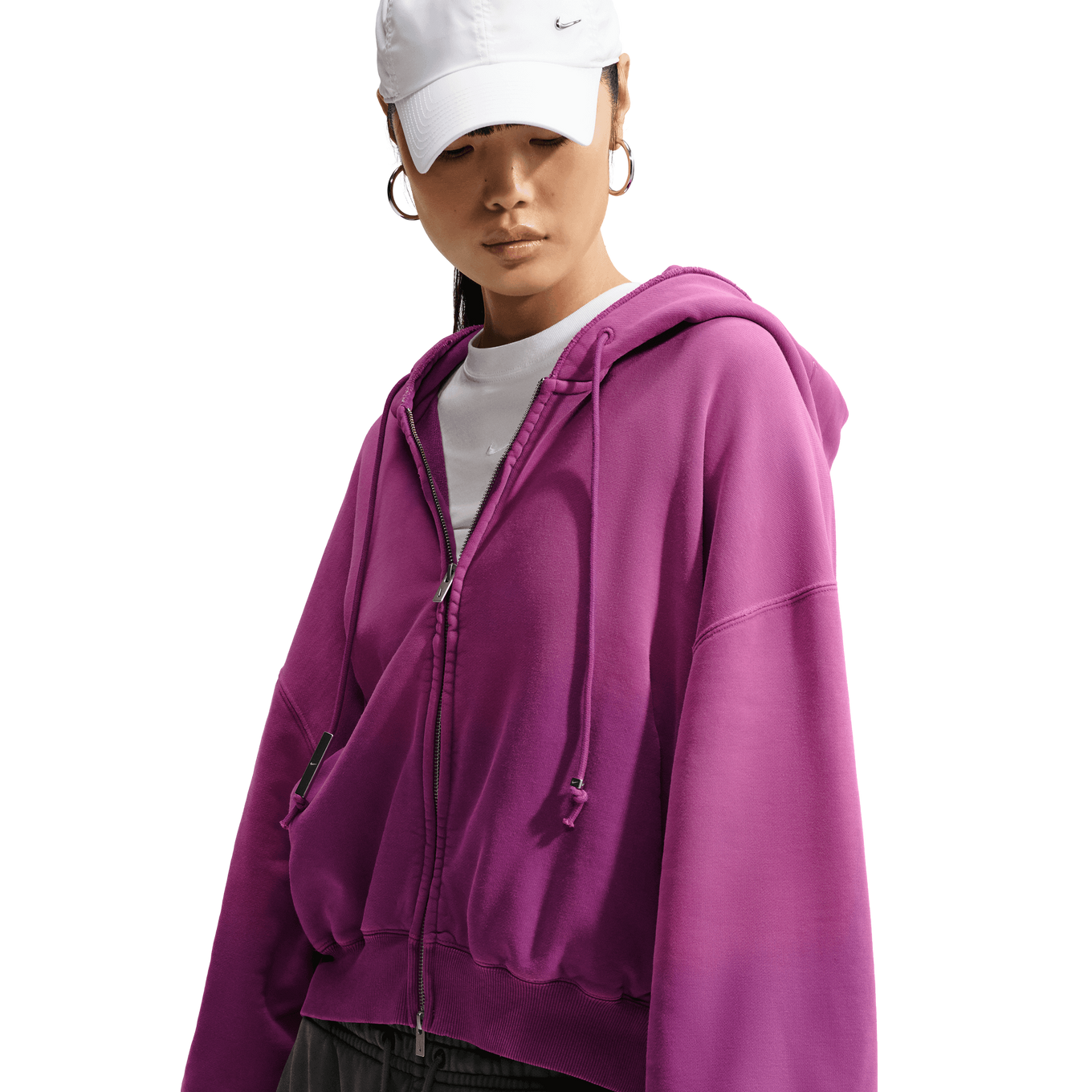 NIKE W NRG NK STDO FLC HDY