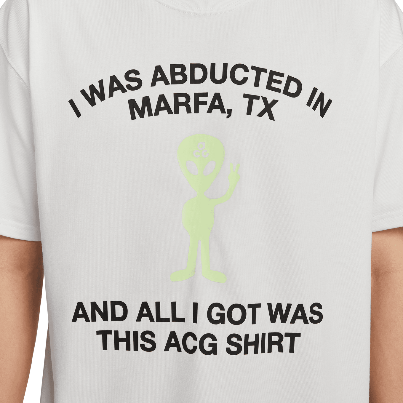 NIKE AS M ACG TEE ALIEN