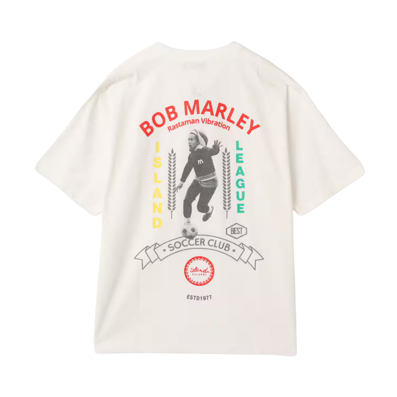 ATMOS BOB MARLEY "FOOTBALL" T-SHIRT