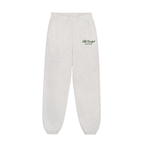 SPORTY & RICH THE CARLYLE SCRIPT SWEATPANT