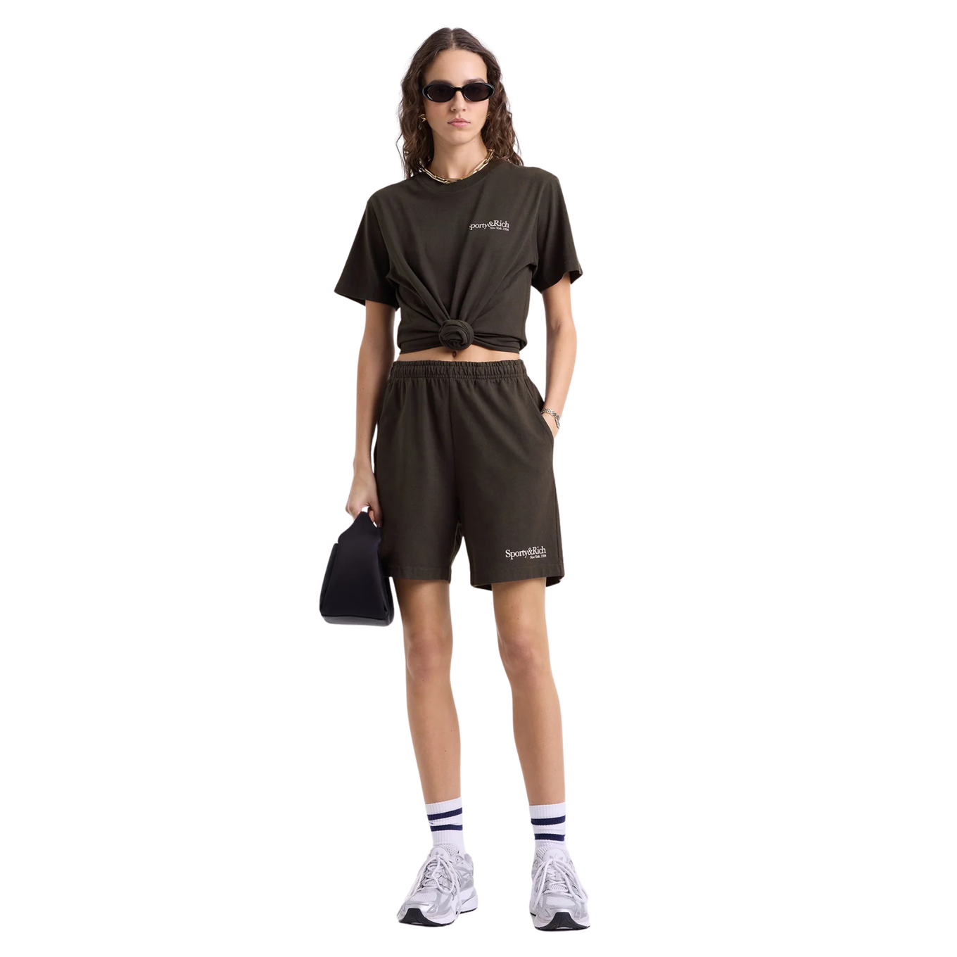 SPORTY & RICH HWCNY GYM SHORT