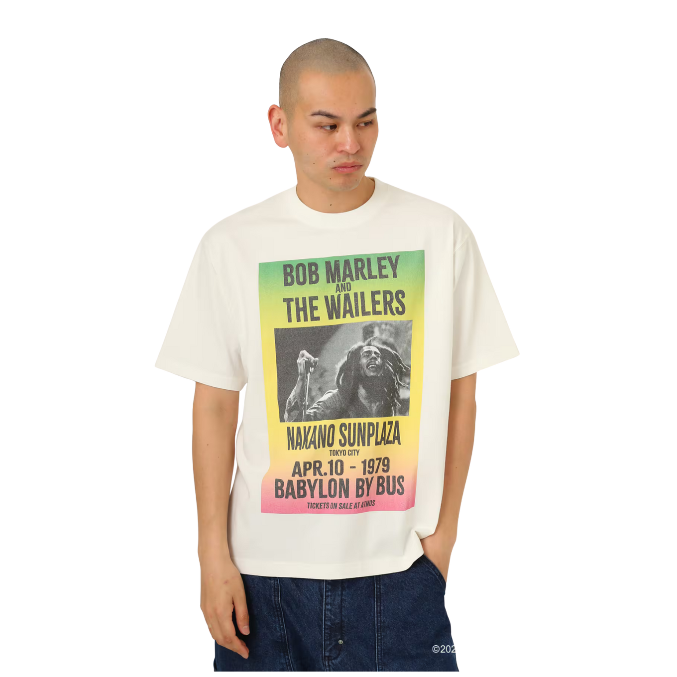 ATMOS BOB MARLEY "BABYLON BY BUS" T-SHIRT