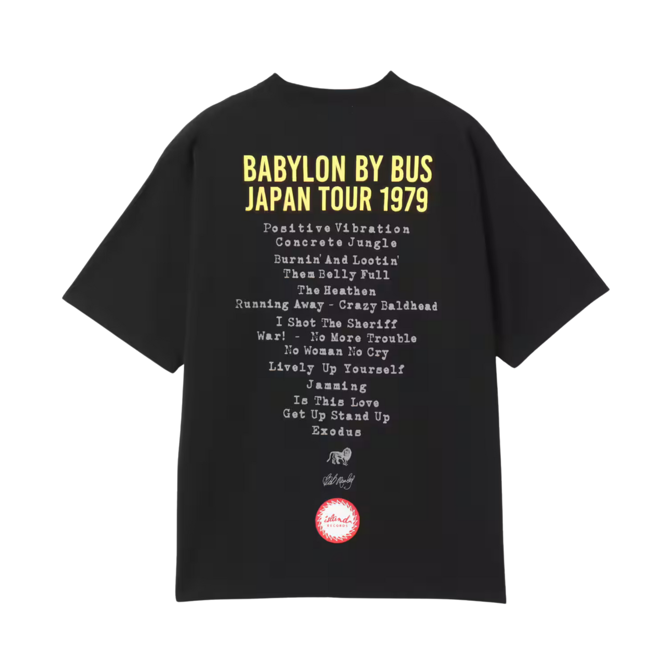 ATMOS BOB MARLEY "BABYLON BY BUS" T-SHIRT
