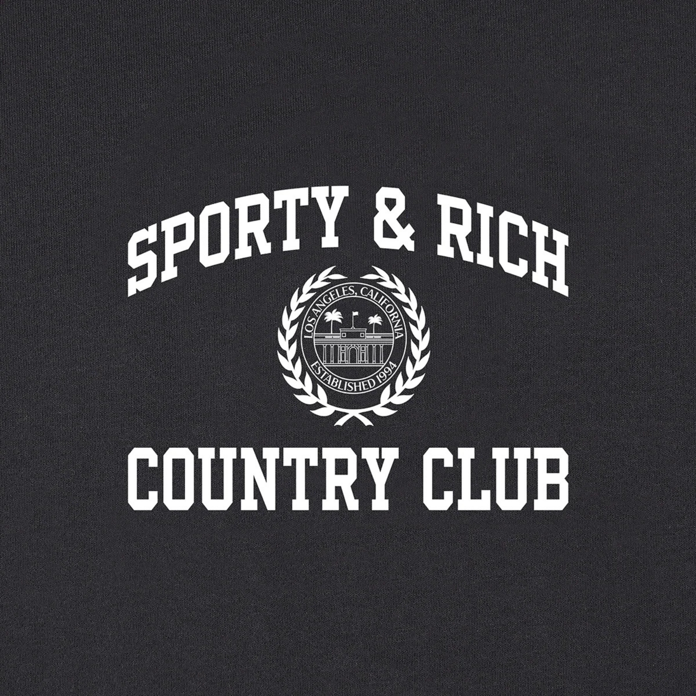 SPORTY & RICH VARSITY CREST GYM SHORT