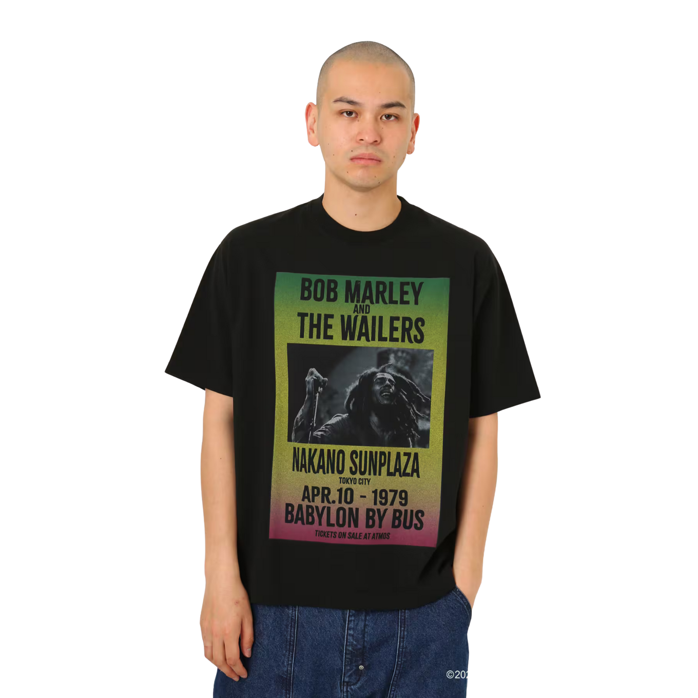 ATMOS BOB MARLEY "BABYLON BY BUS" T-SHIRT