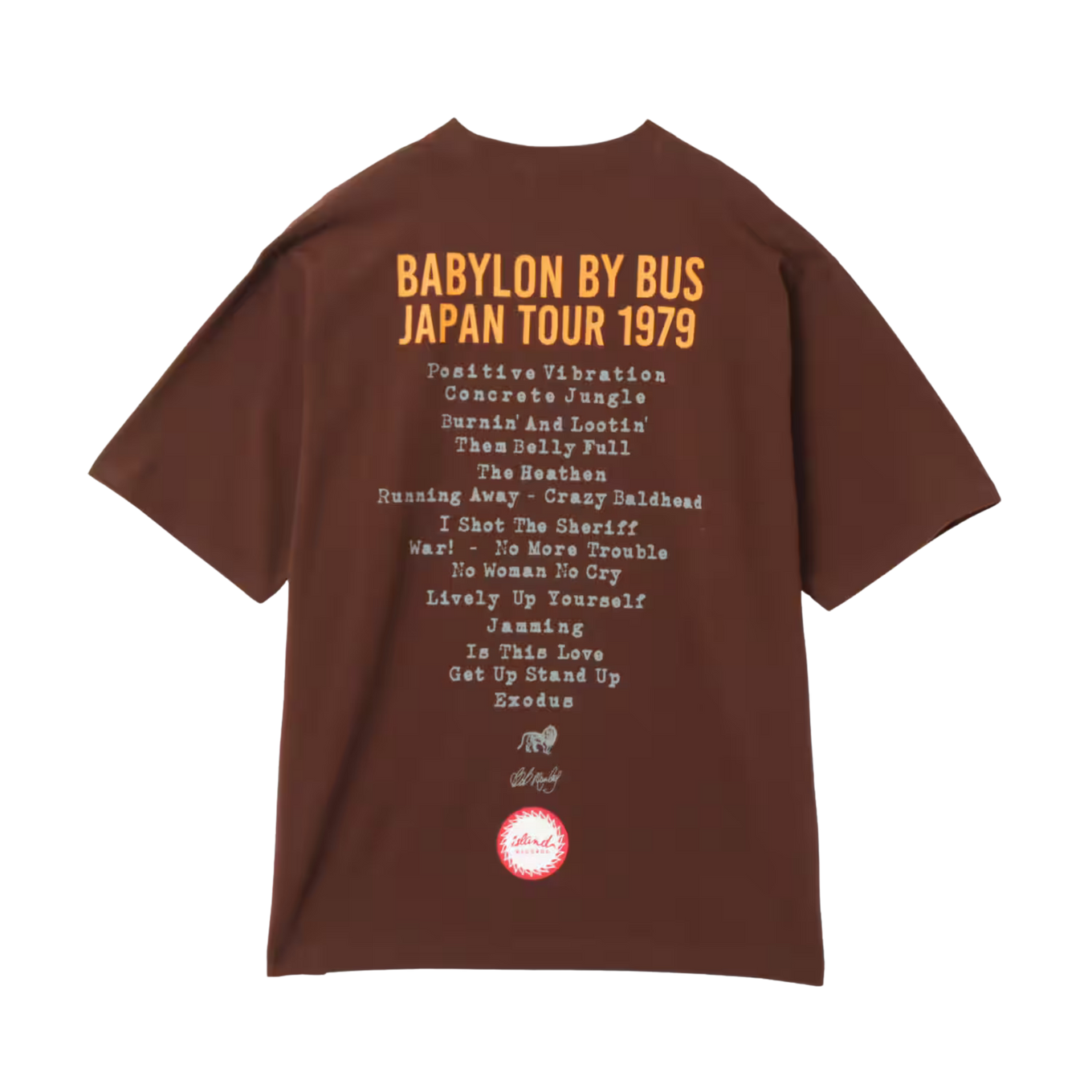 ATMOS BOB MARLEY "BABYLON BY BUS" T-SHIRT