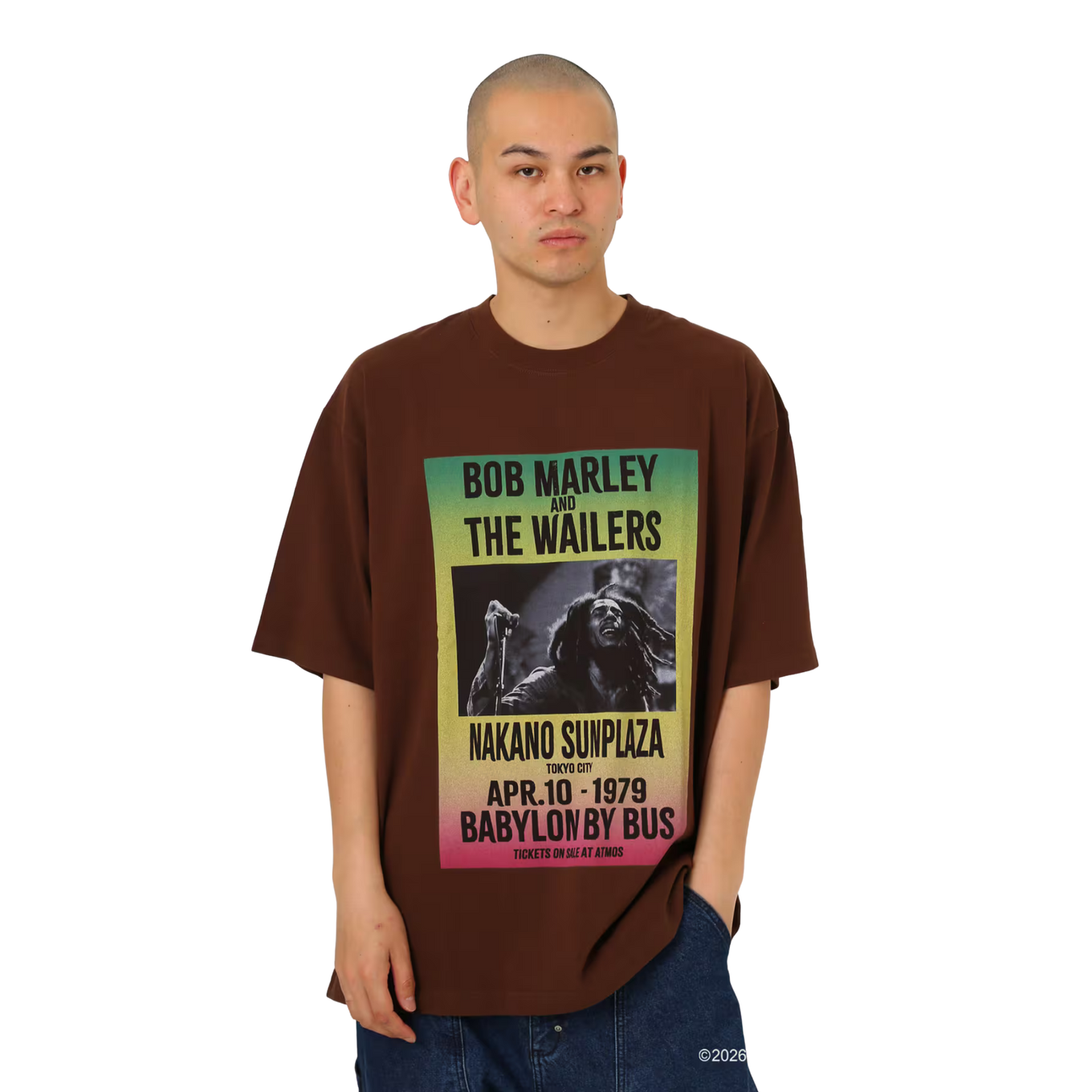 ATMOS BOB MARLEY "BABYLON BY BUS" T-SHIRT