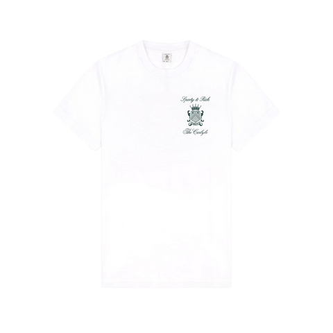 SPORTY & RICH THE CARLYLE CREST T-SHIRT