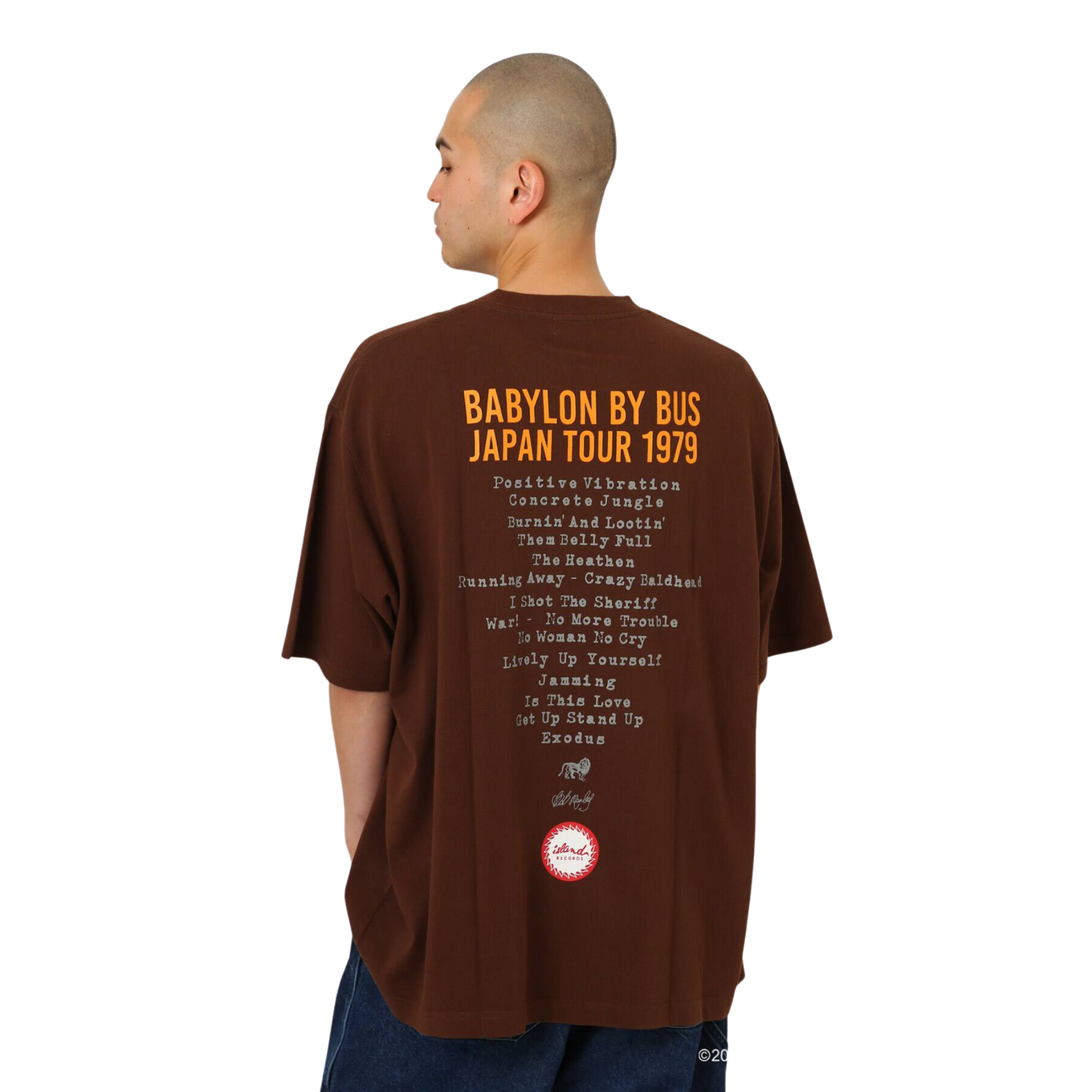 ATMOS BOB MARLEY "BABYLON BY BUS" T-SHIRT