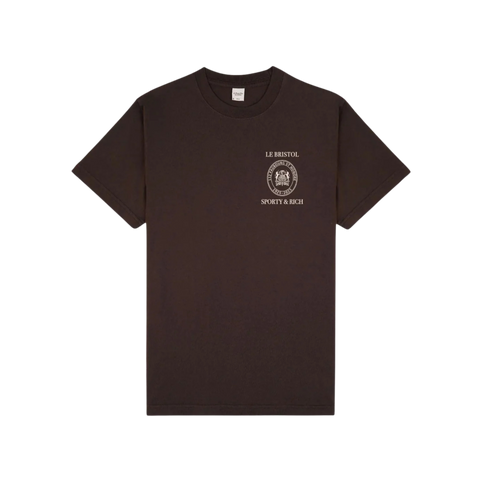 SPORTY & RICH CREST SEAL 100TH T-SHIRT