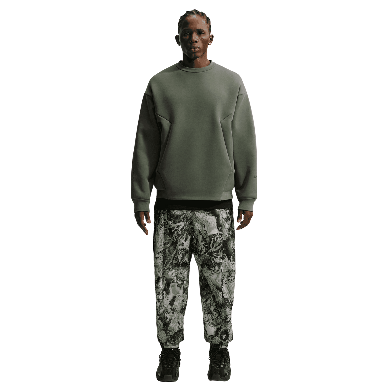 NIKE M NRG NOCTA TRAPEZIUD CUT CREW
