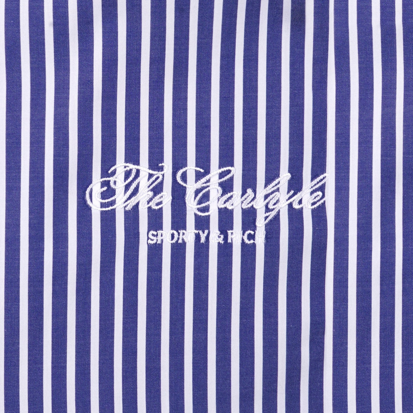 SPORTY & RICH THE CARLYLE SCRIPT PYJAMA PANTS