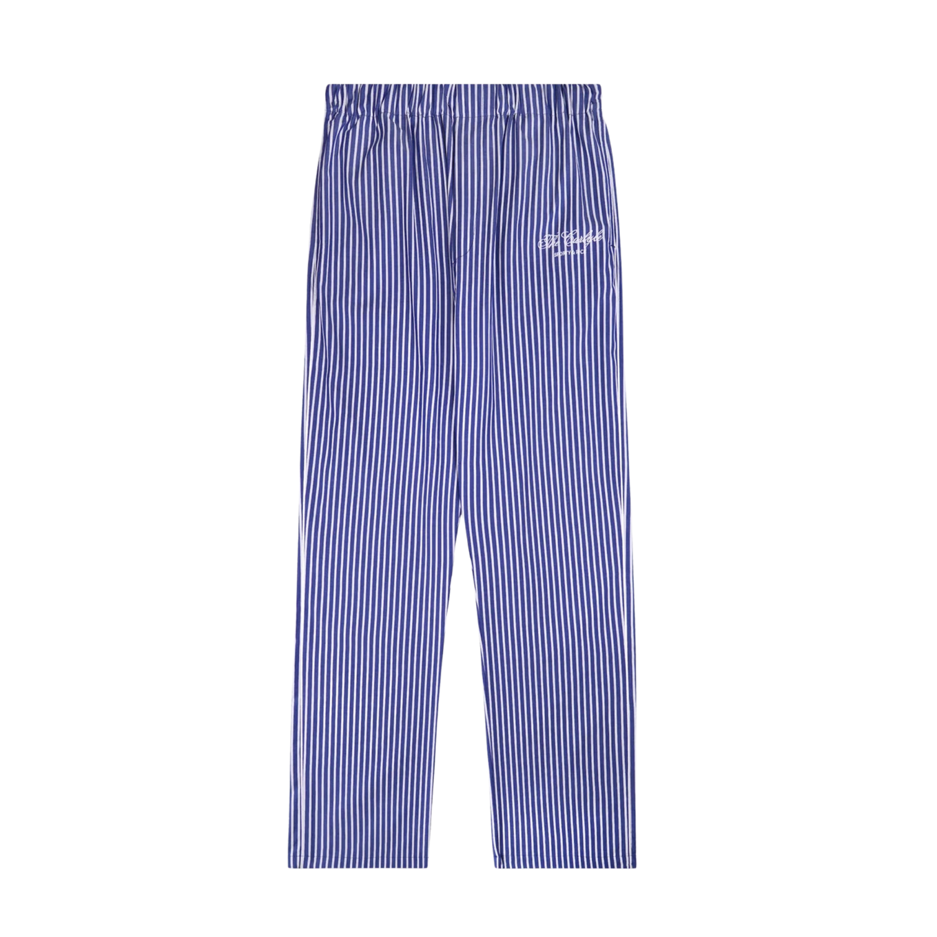 SPORTY & RICH THE CARLYLE SCRIPT PYJAMA PANTS