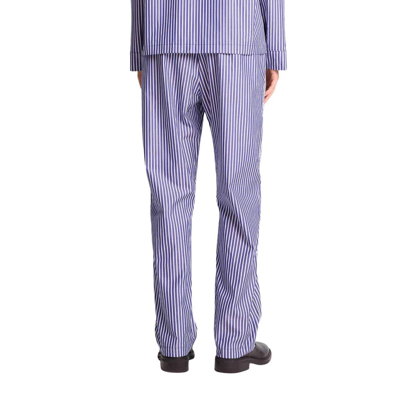 SPORTY & RICH THE CARLYLE SCRIPT PYJAMA PANTS