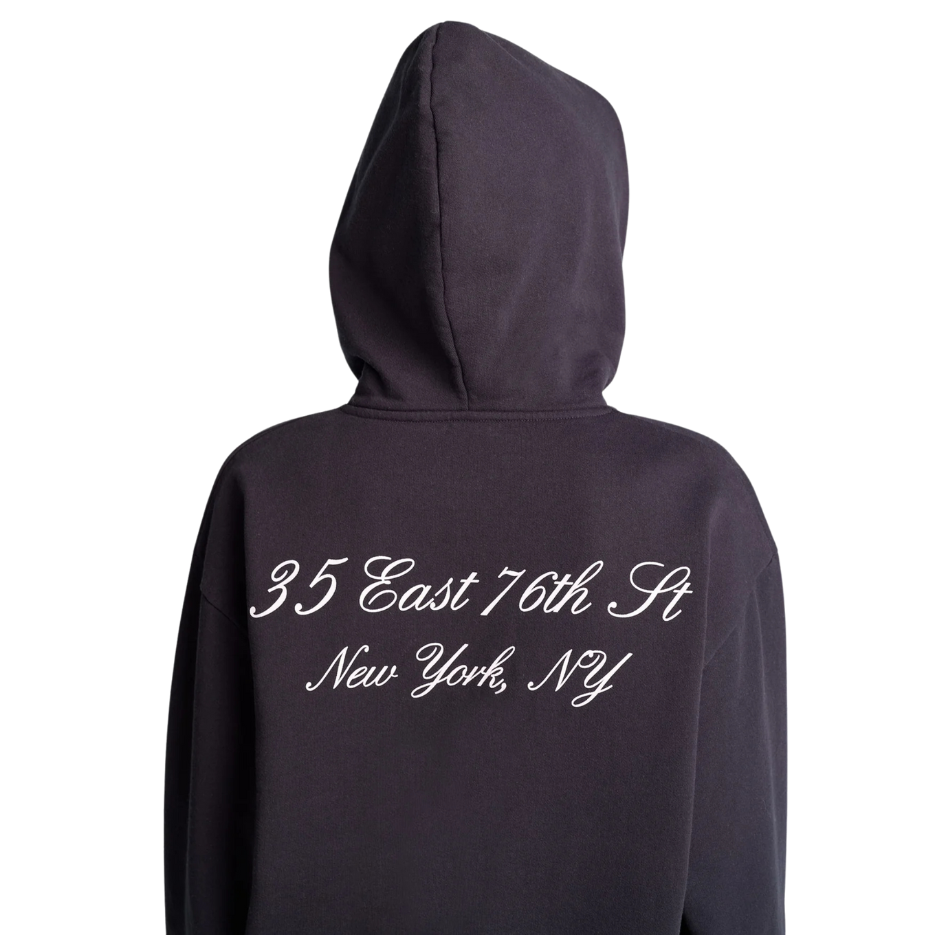 SPORTY & RICH THE CARLYLE SOUVENIR ZIPPER HOODIE