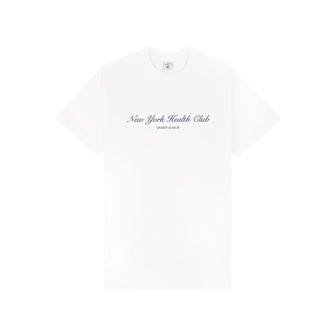 SPORTY & RICH NY HEALTH CLUB T-SHIRT