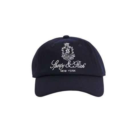SPORTY & RICH VENDOME WOOL HAT