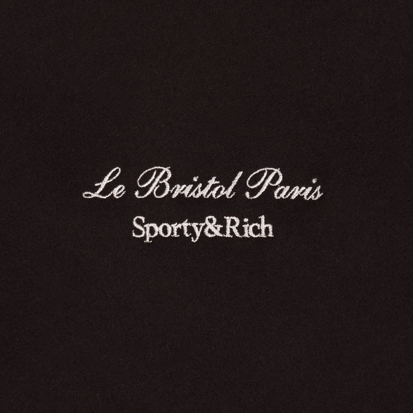 SPORTY & RICH FAUBOURG WOOL VARSITY JACKET