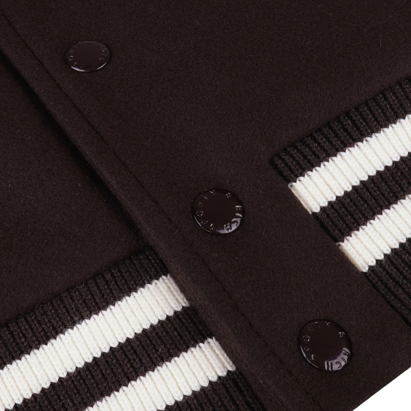 SPORTY & RICH FAUBOURG WOOL VARSITY JACKET