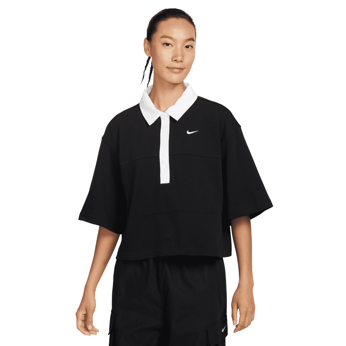 NIKE AS W NSW STREET SS POLO TOP