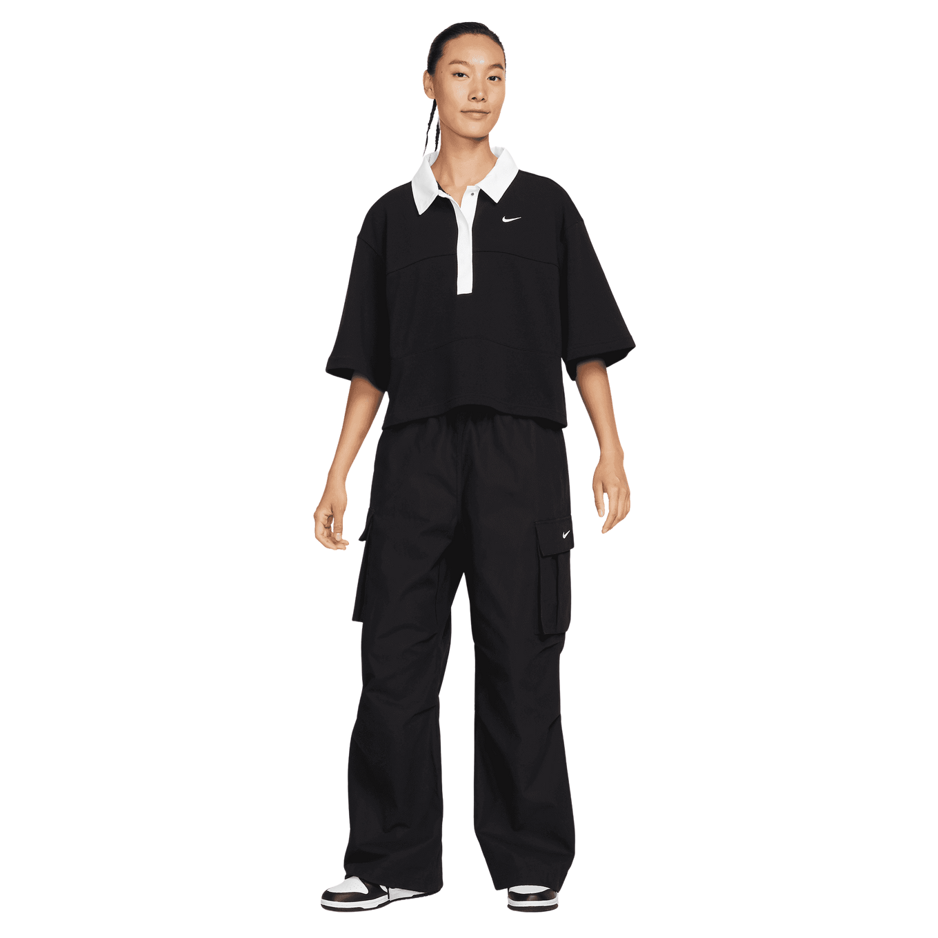 NIKE AS W NSW STREET SS POLO TOP