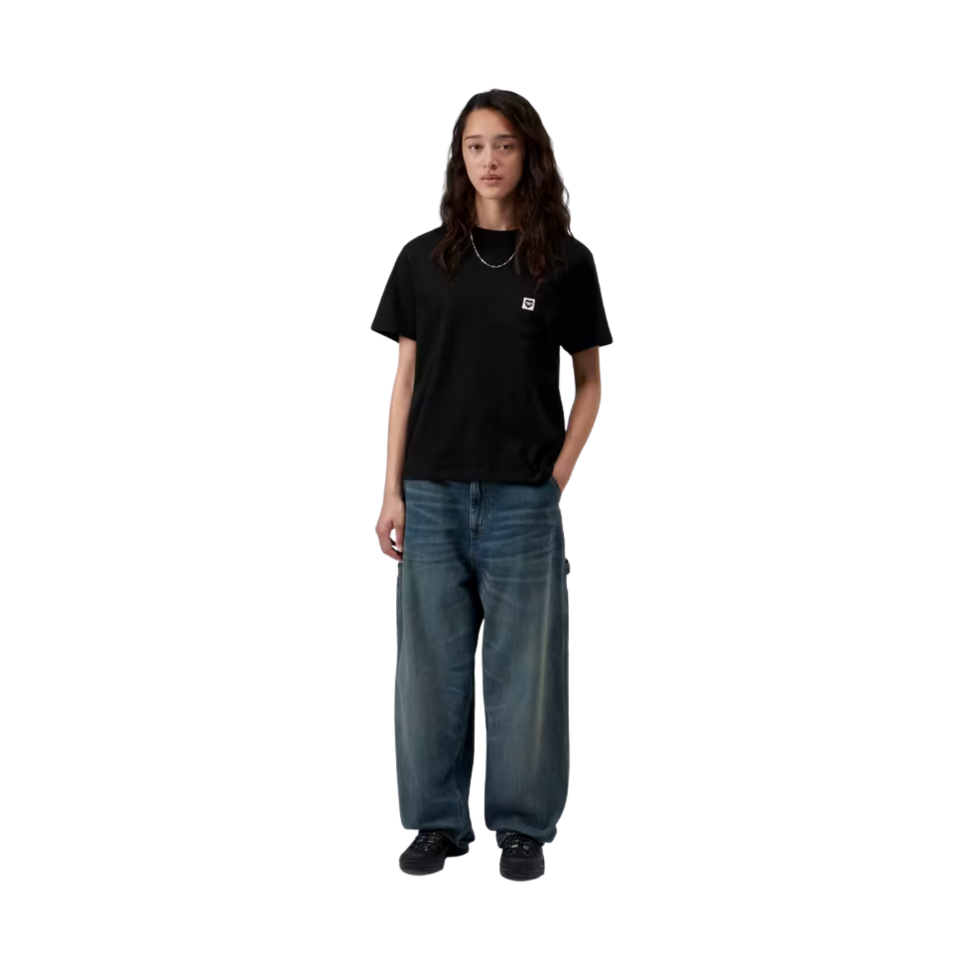 CARHARTT WIP W S/S POCKET SMALL HEART T-SHIRT