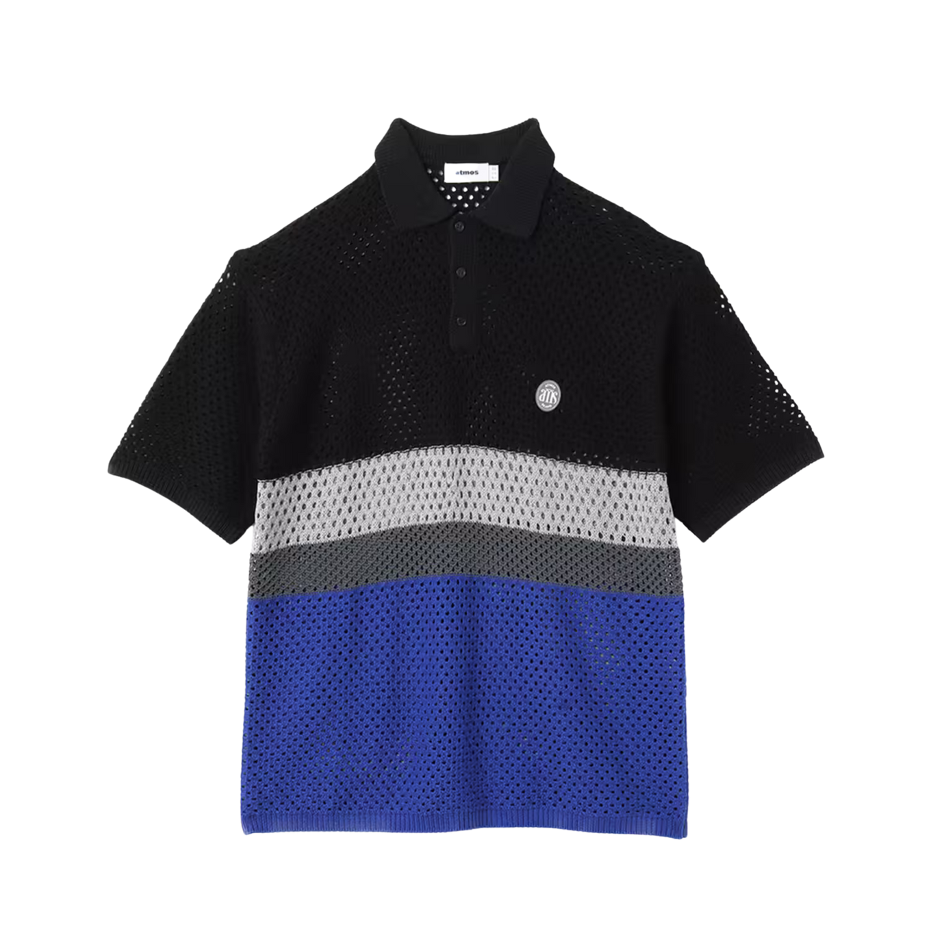 ATMOS CROCHET POLO SWEATER