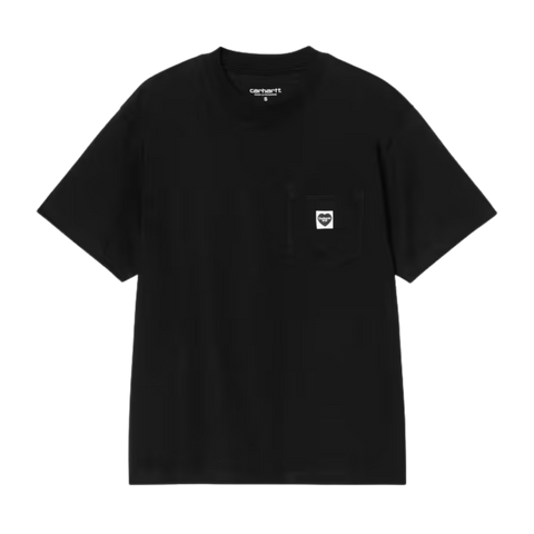 CARHARTT WIP W S/S POCKET SMALL HEART T-SHIRT