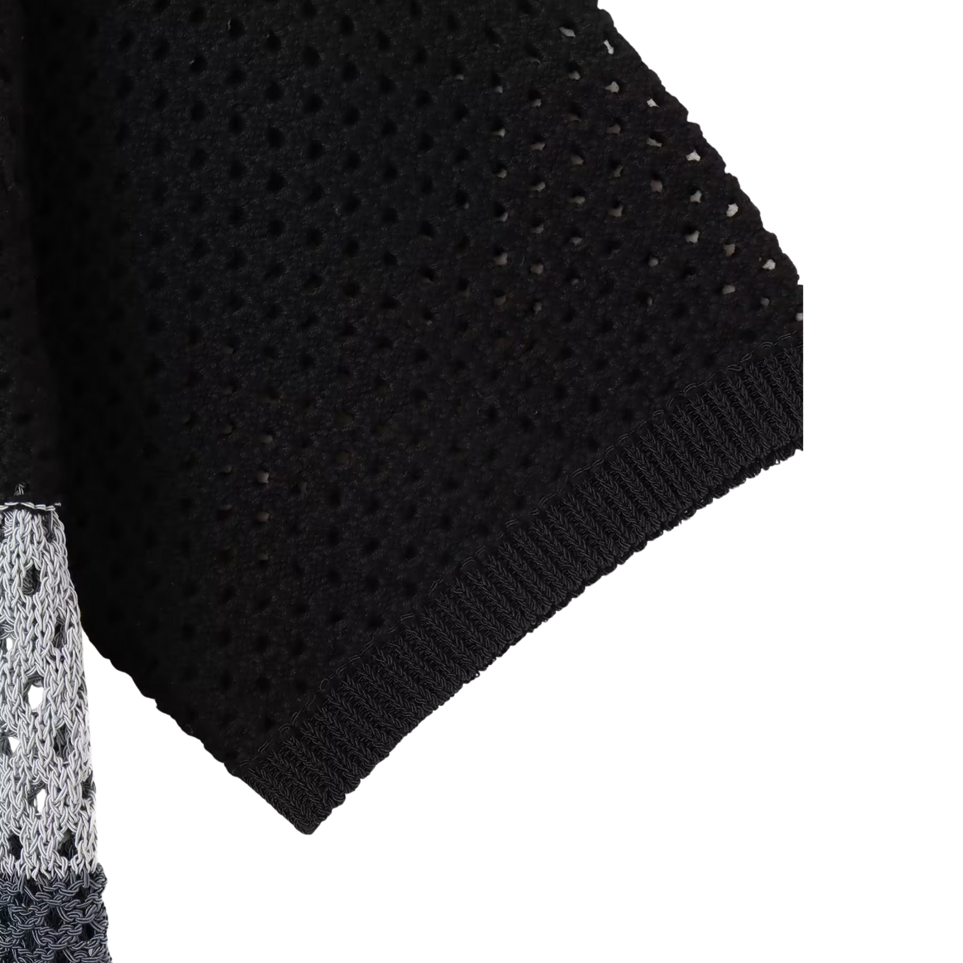 ATMOS CROCHET POLO SWEATER