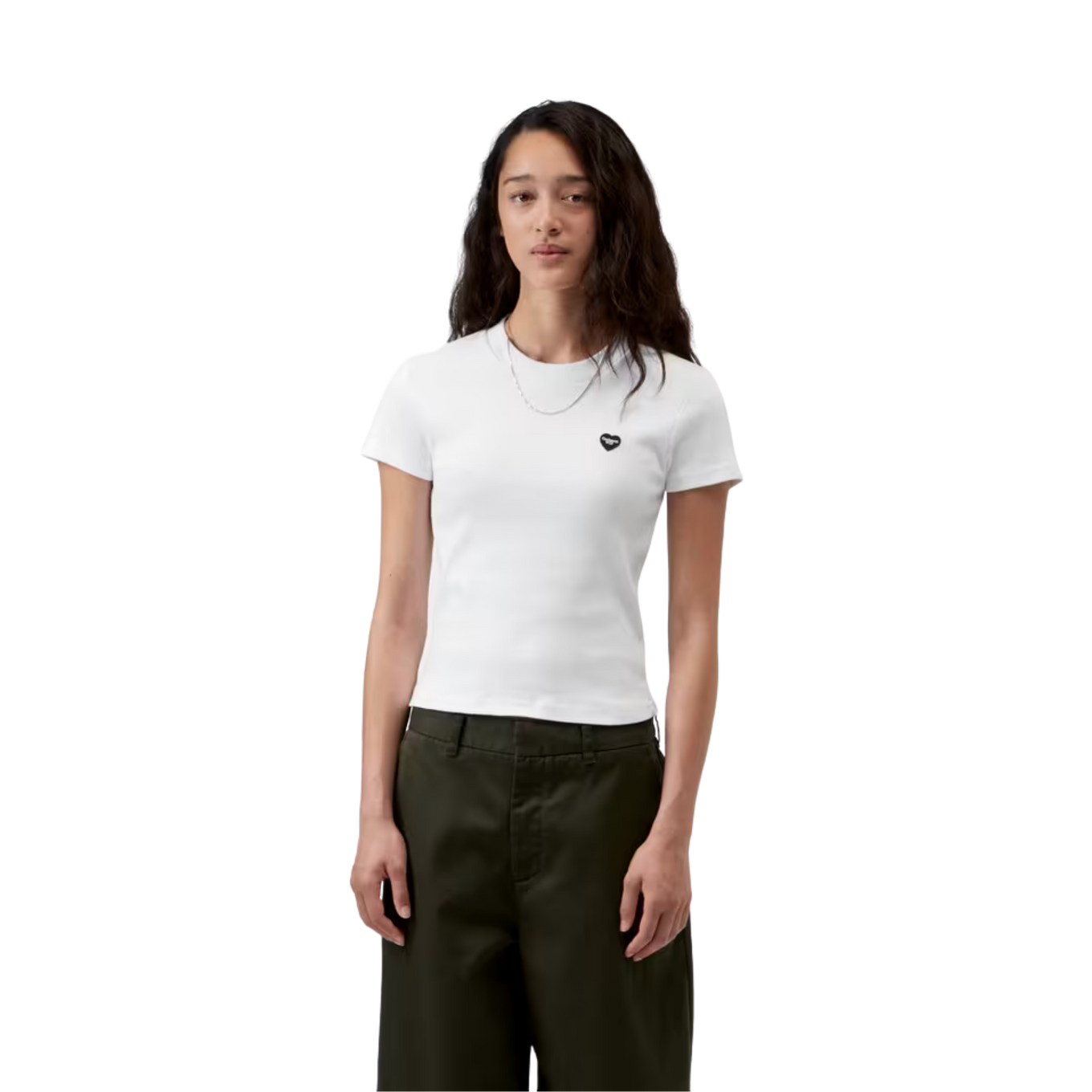 CARHARTT WIP W S/S SMALL HEART PATCH T-SHIRT