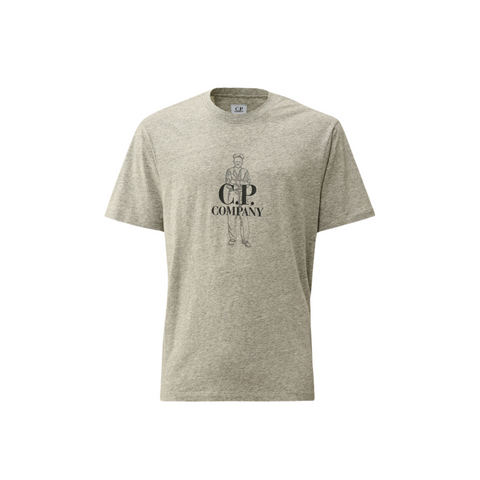 C.P. COMPANY 30/1 JERSEY BRITISH SAILOR T-SHIRT