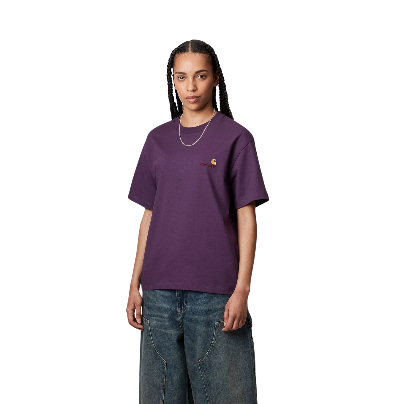 CARHARTT WIP W S/S AMERICAN SCRIPT T-SHIRT