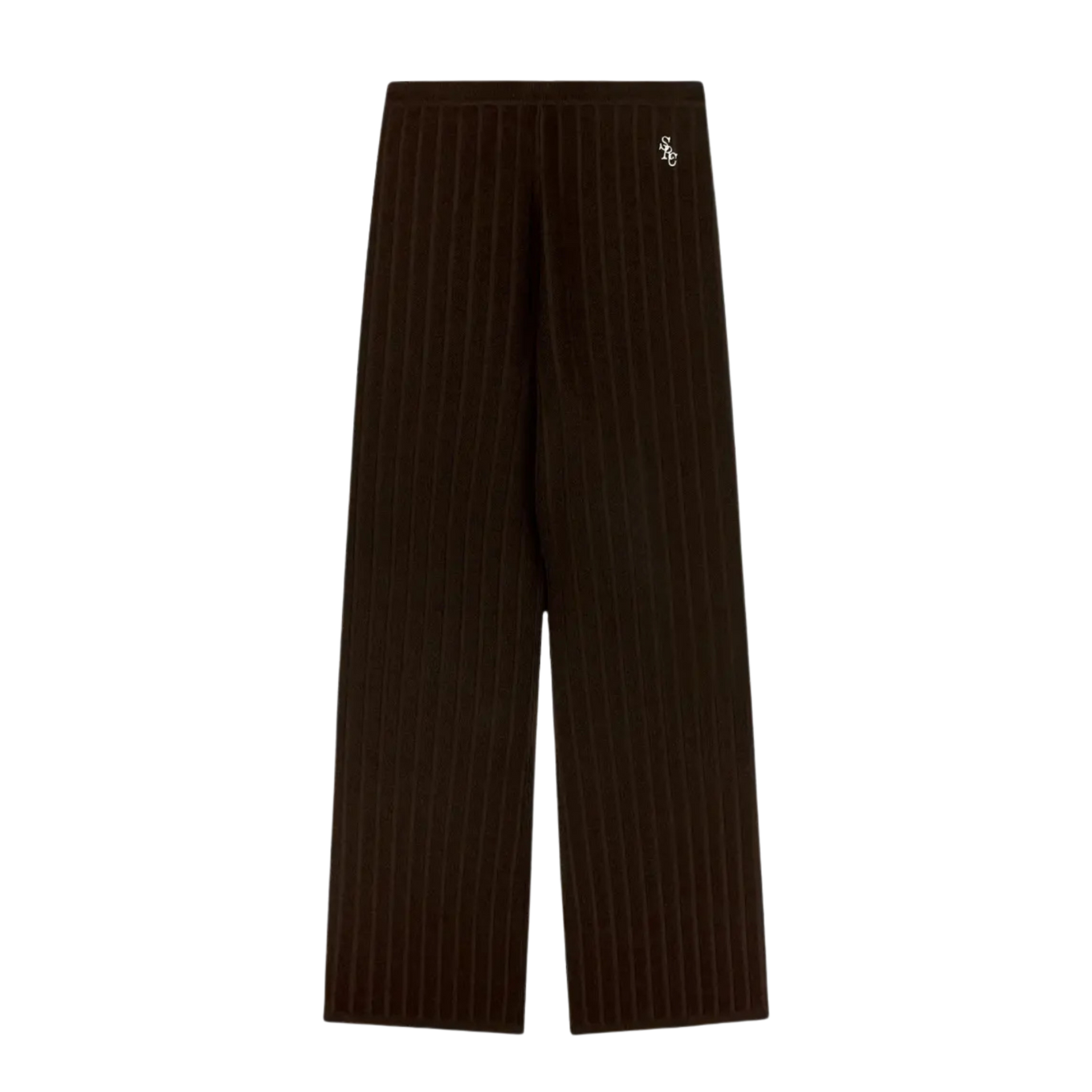 SPORTY & RICH SRC RIBBED TROUSERS