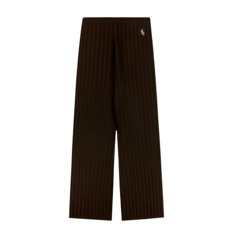 SPORTY & RICH SRC RIBBED TROUSERS