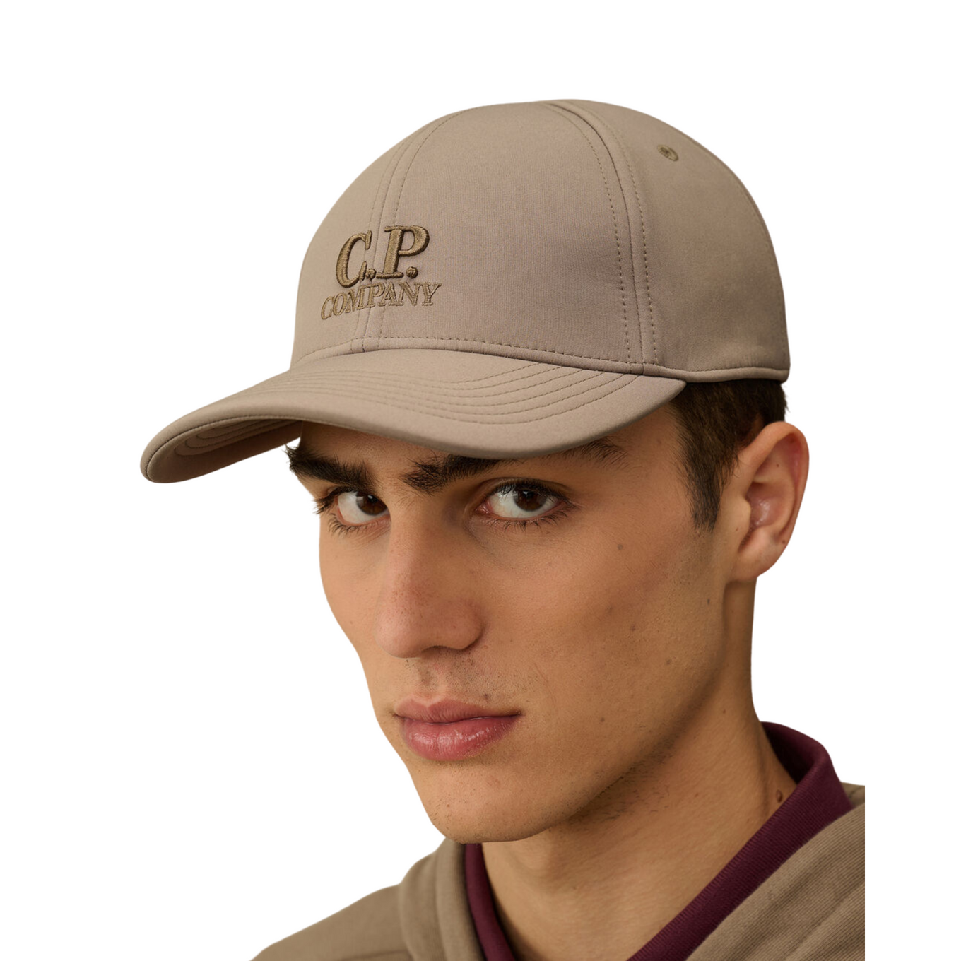 C.P. COMPANY C.P. SHELL-R LOGO CAP